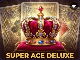 Super Ace Deluxe slot banner on 558h - JL