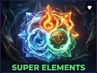 Super Elements slot banner on 558h - FC